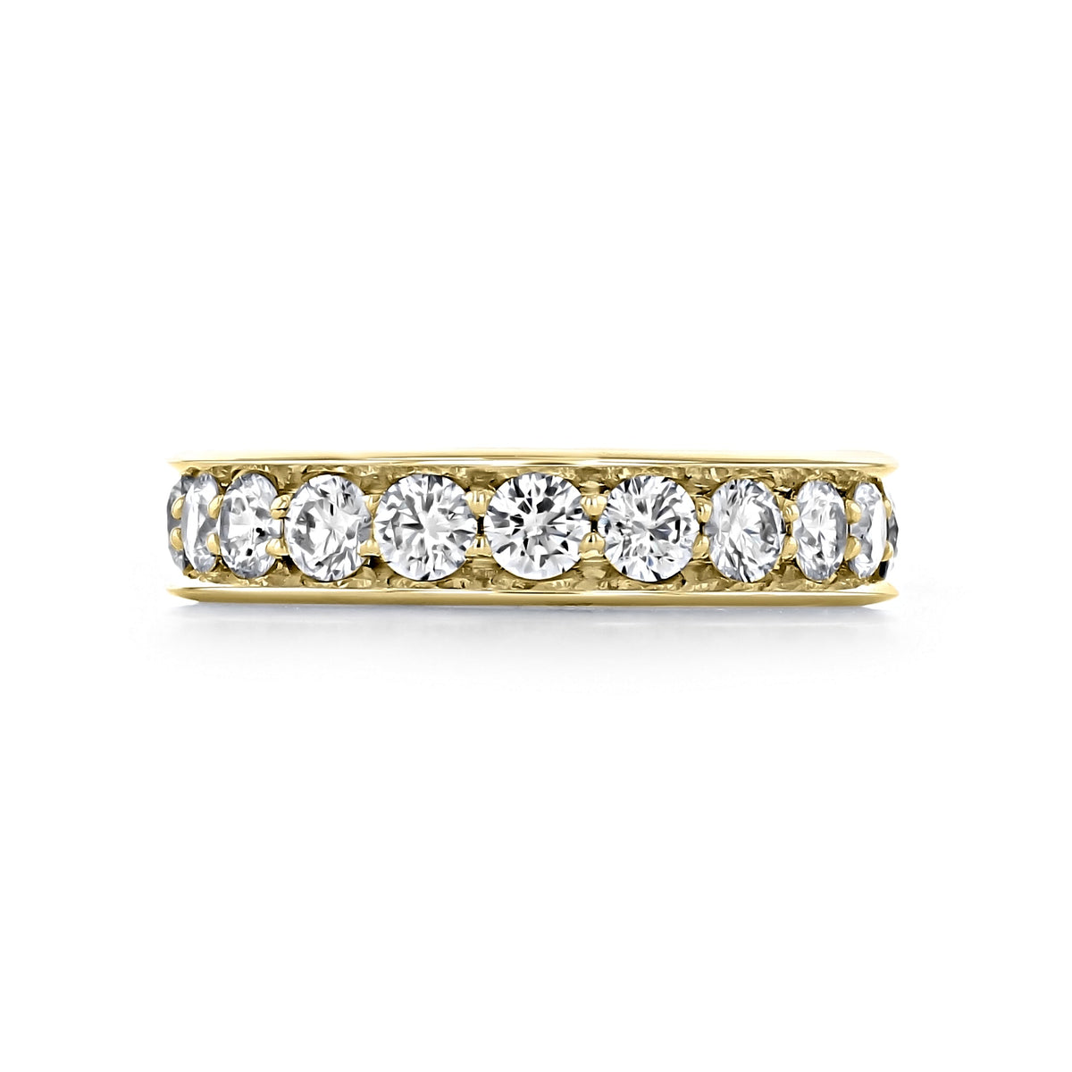 Women's Wedding Bands - Pave-Set
