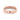 Rose gold Sculpted Crescent | Wedding Band - 109-5RS featuring a smooth, flat outer edge and an inner band detailed with a repeating scalloped crescent pattern.