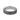 A flat Triton Tungsten Carbide 7mm Men’s Meteorite Wedding Band | 11-6138 with a dark, patterned meteorite inlay and a smooth, polished interior.
