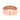 Tacori Wedding Band - 140-5R in rose gold with a smooth outer surface and scalloped interior milgrain detail.