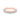 Stunning rose gold Reverse Crescent | Diamond Band - 2617B12PK eternity band featuring intricate signature crescent-shaped cutouts along the sides.