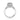 Tacori Dantela | Round Bloom Engagement Ring - 2620RDLGPW featuring a round diamond center stone with intricate filigree detailing on the silver setting and band.