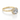 Dantela | Round Bloom Engagement Ring - 2620RDMDY in gold with a round center diamond, a halo of pavé-set diamonds, and intricate metal detailing on the band.