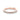 Dantela 2630BMDPPK 18k rose gold eternity band featuring a continuous row of pavé-set diamonds.