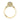 Yellow gold Tacori Dantela | Round Pavé Engagement Ring - 2639RDP65Y with a round center stone, pavé-set diamond shoulders, and an intricate filigree basket setting.