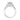 Tacori Dantela | Princess 3-Stone Engagement Ring - 2663PR7W featuring a princess-cut center diamond and intricate filigree detailing along the silver band.