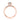 Simply Tacori | Round Solitaire Engagement Ring - 267015RD65PK featuring a rose gold band, a round center diamond, and diamond-encrusted detailing.
