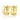 Pair of polished 14K Yellow Gold Huggie Hoop Earrings | 4002159.