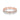 Rose gold Sculpted Crescent | Diamond Band 46-3ETPK featuring a scalloped, milgrain-edged design with pavé-set diamonds in an eternity style.