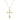 14K Yellow Gold Cross Pavé Diamond Pendant | 5001693 featuring a timeless yellow gold cross accented with pavé diamonds on a matching gold chain.