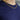 A gold-plated 2.5MM Franco Chain | CH25FRY-20 worn around the neck against a navy blue shirt.