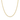 A 20″ Gold Plated 2.8MM Rope Chain | CH28RY-20 necklace.