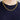 A Gold Plated 6MM Miami Curb Chain | CH6FIY-22 worn as men’s jewelry around a person’s neck over a dark blue shirt.