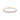 Estelle 1.50mm Diamond Eternity Band in rose gold set with a continuous row of micro-prong diamonds.