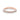 Sierrah 2.35mm Milgrain Pavé-Set Diamond Wedding Band in 14k rose gold, featuring a single row of round pavé diamonds and delicate milgrain detailing.