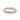 Sierrah 3mm Milgrain Pavé-Set Diamond Wedding Band in 14k rose gold featuring a row of pavé-set diamonds bordered by milgrain detailing.