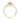 Danhov Classico | 6-Prong Engagement Ring - CL108 in gold, featuring a six-prong setting and pavé-set diamonds along a timeless band.
