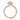 Toluca | Round Halo Engagement Ring in rose gold, featuring a round center stone surrounded by micro-prong set diamonds on the halo and encrusted band.