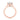Juliet Round 6-Prong Solitaire Engagement Ring in rose gold with a round center stone in a six-prong basket setting.