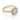 Lilia | Round Halo Engraved Engagement Ring featuring a gold halo setting with a round center diamond, smaller accent stones, and intricate filigree engraving on the band.