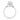 Doheny | Round Cathedral Solitaire Engagement Ring in platinum, profile view showing the cathedral arches and diamonds along the basket.