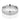 Silver Diamond Wedding Band | FG144 featuring several flush-set round diamonds around the outer edge for a masculine design.