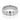 Beveled Wedding Band | FG202-7, a silver-toned platinum ring featuring a brushed finish center and polished beveled edges.