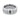 Triton Tungsten Carbide 9mm Men’s Black Diamond Wedding Band (FG465), a wide silver-toned band featuring a horizontal groove and a single square-cut black diamond.