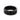 Triton Black Tungsten Carbide 8mm Men’s Beveled Wedding Band | FG576 featuring a black brushed center and beveled edges.