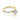 Aurora | Round Twist Engagement Ring in gold with a round diamond center stone in an East-West prong setting, featuring a twisted band accented with small pavé diamonds.