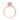 Aurora | Round Twist Engagement Ring in rose gold, featuring a round center stone in an East-West prong setting on a twisted, diamond-encrusted band with a diamond-accented setting.