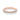 Pavé Set Diamond Band | GC01B in rose gold, featuring small, round diamonds set within scalloped metal segments.