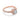 Victoria | Round Engraved Pave Engagement Ring by Gabriel & Co. in rose gold, featuring a round center stone, a square halo, pave-set diamonds, and intricate scroll engraving along the band.