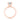 Cambria | Round Solitaire Engagement Ring by Gabriel & Co. in rose gold featuring a round diamond in a four-prong setting.