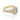 James Halo Engagement Ring by Gabriel & Co. in yellow gold, featuring a cushion halo, a round center diamond, and a diamond-encrusted split shank.