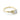 Celia | Pavé Set Engagement Ring by Gabriel & Co. featuring a vintage-style gold band with a round center diamond and leaf-shaped side accents set with small pavé diamonds.