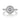 Tacori Blooming Beauties | Round Bloom Engagement Ring - HT2522RD7W featuring a round brilliant center diamond, a halo of smaller diamonds, and pavé-set diamonds along the band.