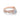 Ribbon | Round Solitaire Engagement Ring - HT2528RD75PK featuring a rose gold twisted, pavé-set diamond band with a round-cut center stone and intricate metalwork detailing.