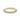 Yellow gold Tacori Petite Crescent Wedding Band - HT2545B12Y featuring a row of pave-set diamonds along the top half.