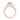 Rose gold Petite Crescent | Oval Solitaire Engagement Ring - HT254715OV75X55PK featuring an oval-cut diamond with a halo and micro pavé diamonds along the band.