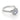 Tacori Petite Crescent | Round Bloom Engagement Ring - HT2555RD8W featuring a hexagonal halo setting and pavé-set diamonds along the band.