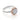 Crescent Chandelier | Round Pavé Engagement Ring - HT2570RD7W featuring a round diamond, a pavé-set halo, and a two-tone 18k white gold and rose gold band.