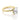 Tacori RoyalT | Oval Solitaire Engagement Ring - HT2625OV10X8Y in yellow gold with hidden diamond accents along the band and side setting.