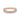 RoyalT | Diamond Band - HT2626B34PK rose gold eternity band set with a row of round diamonds and milgrain detailing.