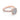 Tacori RoyalT | Cushion Pavé Engagement Ring - HT2650CU8PK in 18k rose gold, featuring a cushion-cut center stone with a pavé-set diamond halo and an engraved band.