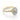 RoyalT | Oval Pavé Engagement Ring - HT2652OV9X7Y featuring an oval-cut stone, a pavé-set halo and band, and milgrain detailing on an 18k yellow gold setting.