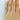 A thin yellow gold Solina | 1.75mm Diamond Eternity Band set with a continuous row of 0.33 ctw diamonds, worn as a wedding ring on a finger.
