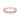 Marlena | Marquise Pavé-Set Diamond Wedding Band in rose gold, featuring marquise-shaped metal segments with pavé-set round diamonds and intricate milgrain detailing.