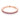Gabriel NY Pink Cubic Zirconia Stackable Band | LB152, a thin 14k rose gold eternity band set with a continuous row of small, pink cubic zirconia round-cut stones.