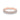 Vivenda | Triple Pavé-Set Diamond Wedding Band in 18k rose gold featuring three rows of diamonds.